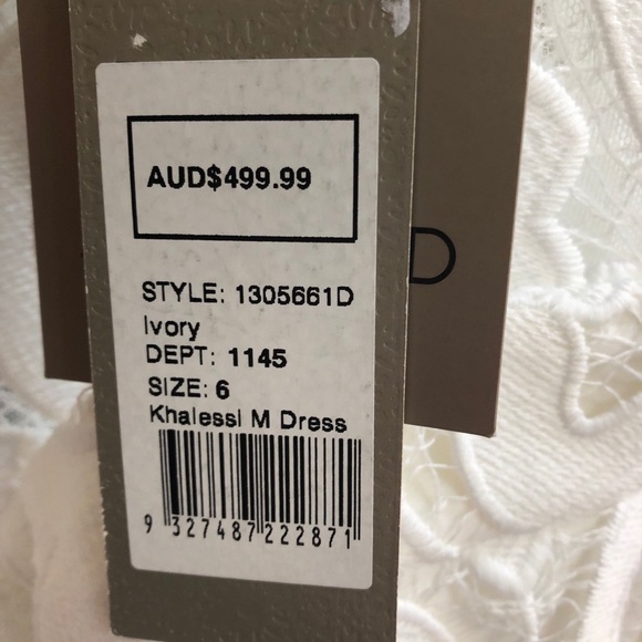 Thurly white lace dress never worn NWT - Picture 5 of 5